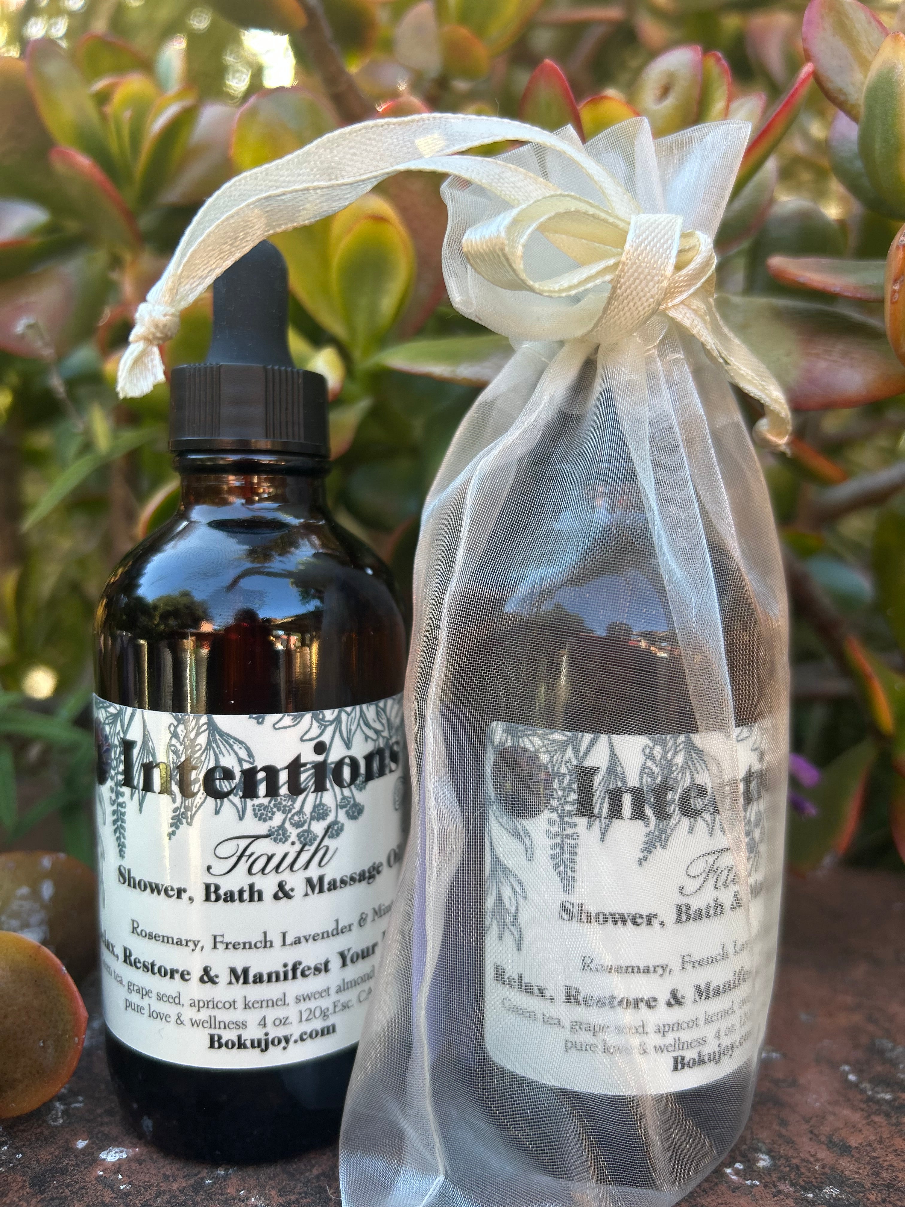 Intentions Shower Bath and Massage Oils