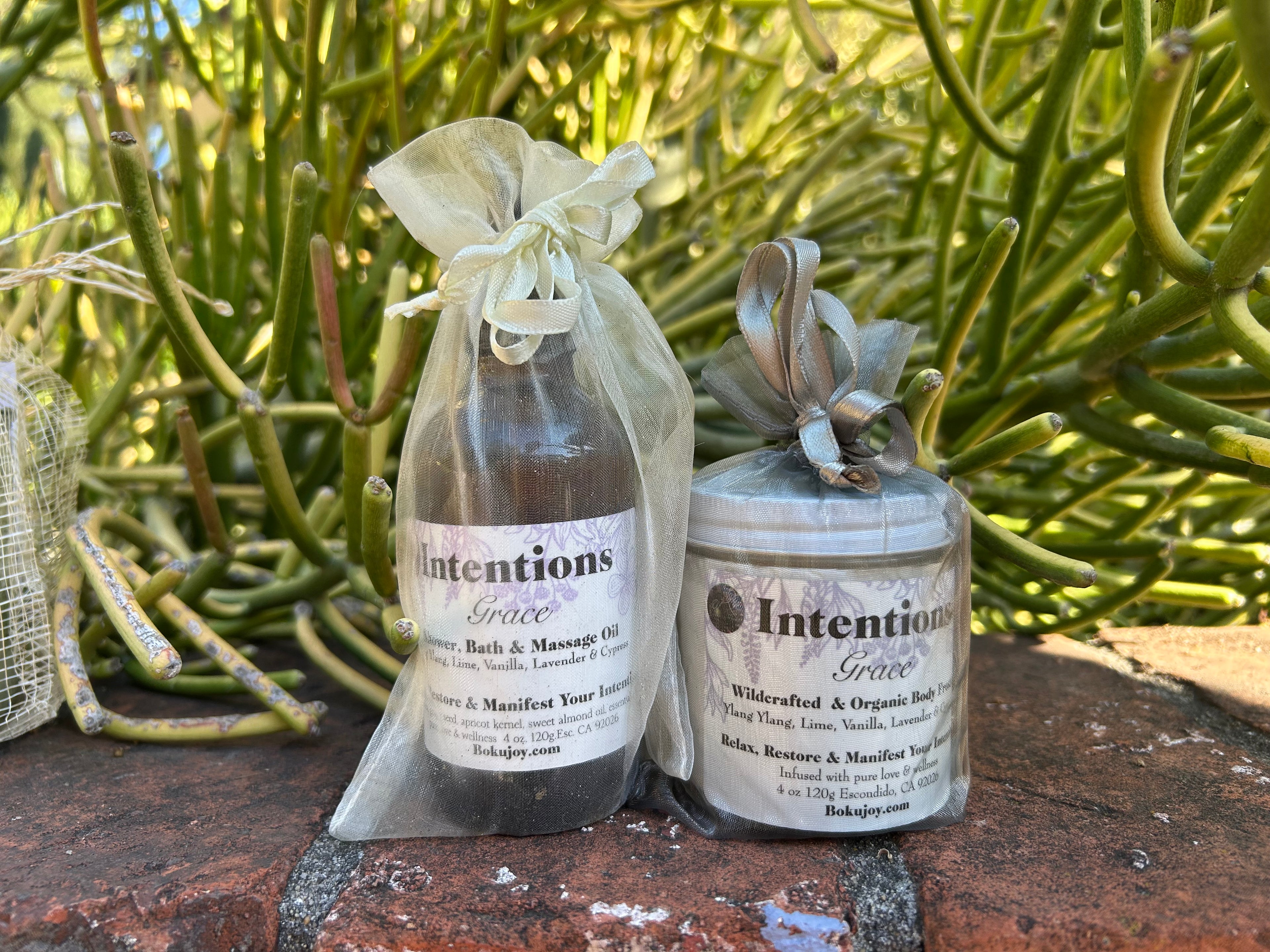 Intention Body Oil & Body Frosting Gift Set