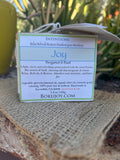 Intentions Hand Milled soap with burlap bag