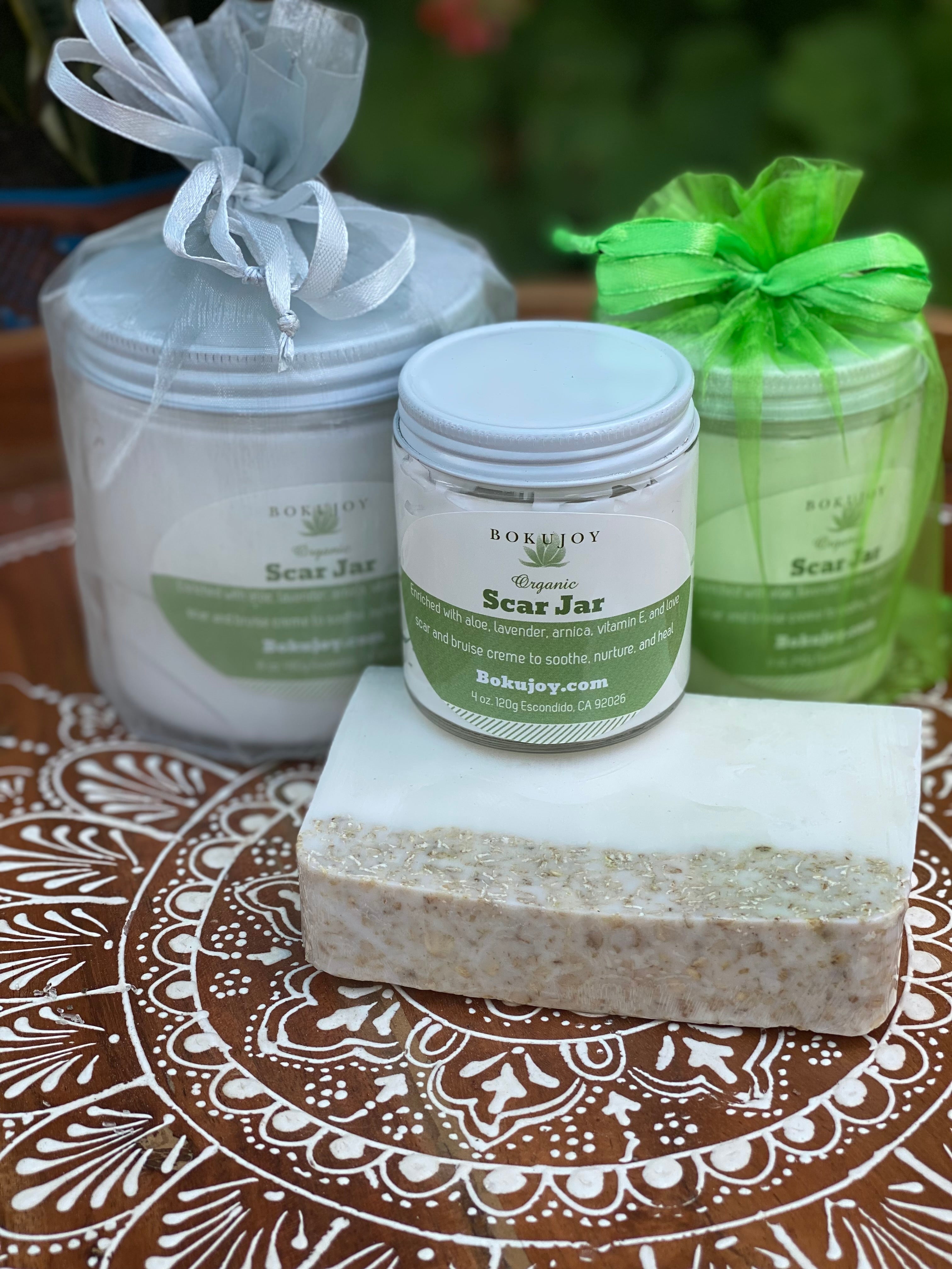 Organic Scar Jar